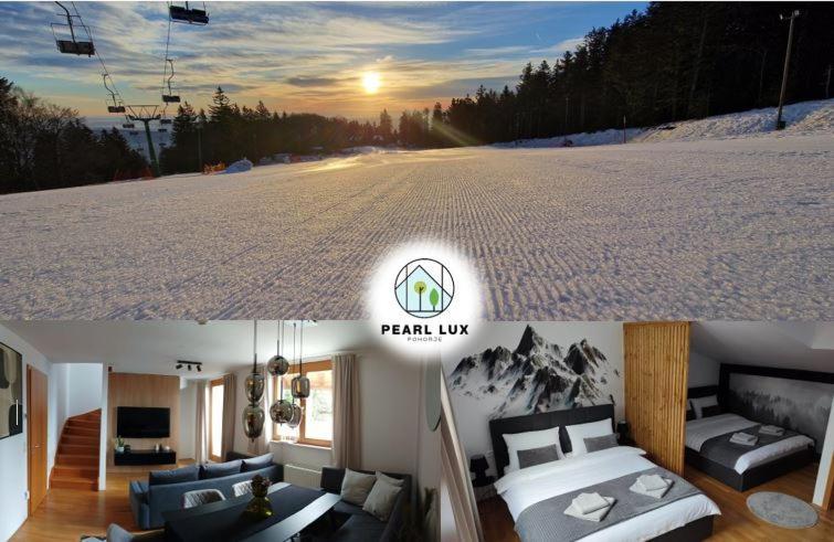 Pohorje Pearl Lux, 2-Floor Apartment Hočko Pohorje Kültér fotó